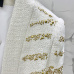 4Balmain jacket skirt Vest three piece set White #A30703
