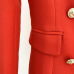 8Blmain women's jacket black/White/Red #999935511