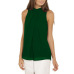 17Summer style  chiffon shirt  sleeveless Fabric: Pearl chiffon double layer (8 Colors) S-3XL $9.9 #99904368
