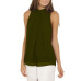 18Summer style  chiffon shirt  sleeveless Fabric: Pearl chiffon double layer (8 Colors) S-3XL $9.9 #99904368