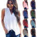 1V-neck lotus leaf sleeve sleeve loose chiffon shirt shirt factory direct sales (9 colors) S-5XL-$9.9 #99904364