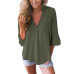 8V-neck lotus leaf sleeve sleeve loose chiffon shirt shirt factory direct sales (9 colors) S-5XL-$9.9 #99904365