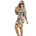 12021 Brand Versace printed dress #999919304