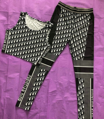 Dior Yoga Tie Dye High Waist Skinny Gym Leggings #999919204