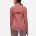202021 autumn and winter models  stretch zipper running long-sleeved yoga sports jacket women #999901216