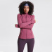 62021 autumn and winter models  stretch zipper running long-sleeved yoga sports jacket women #999901216