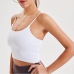 17merillat halter sexy sports bra with chest pads gather and stereotype fitness camisole #999901195